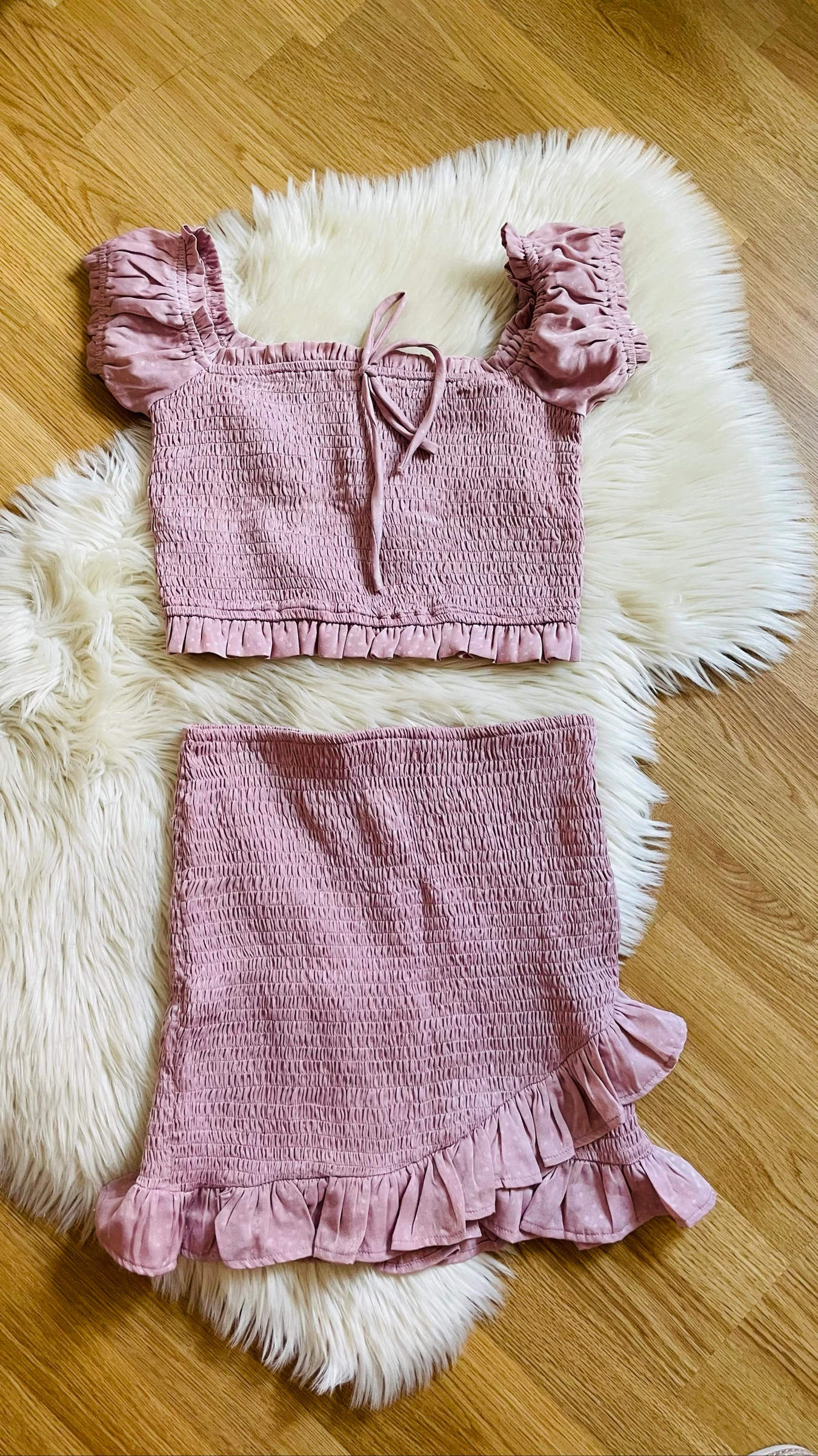 Top y falda Talla M